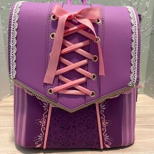 NWT Loungefly Rapunzel's Dress 10 year anniversary edition